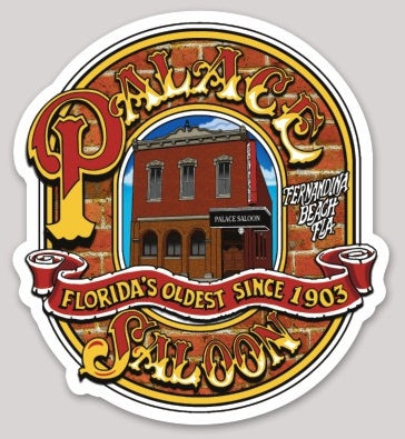 Palace Saloon Vinyl Stickers
